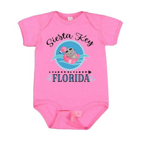 

Inktastic Siesta Key Florida Beach Trip Gift Baby Boy or Baby Girl Bodysuit