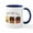 White/Navy Inside, variant on CafePress - Three Little Pigs Mugs - 11 oz Ceramic Mug - Novelty Coffee Tea Cup