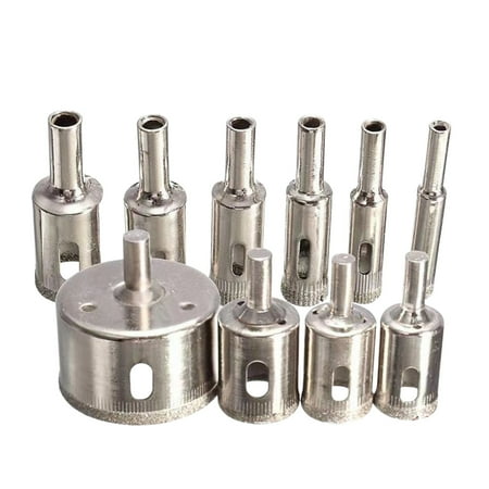 

Yrtoes Tool Chest Rolling Tool Chest 10pcs Carton8/10/12/14/16/18/22/26/38/45/50mmDiamond Glass Hole Opener Set