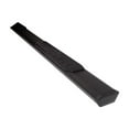 thumbnail image 4 of Compatible avec Toyota Tacoma 2005-2022 TrailFX Nerf Bar AL4016B TrailFX Série A4; avec Patins; Droit Hexagonal 4-1/2 Pouces; Revêtement en Poudre; Noir Titane; Aluminium; avec Embouts en Plastique, 4 of 5
