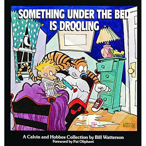 Pre-Owned Something Under the Bed Is Drooling: A Calvin and Hobbes Collection (Volume 2), 9780836218251, 0836218256, Paperback,