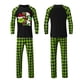 thumbnail image 2 of Conjuntos de pijamas navideños familiares a juego Grinch 2024, pijama de Grinch con parte superior y pantalones de pijama a cuadros, pijama de Grinch para niños y adultos para la familia, Hombres S, 2 of 4