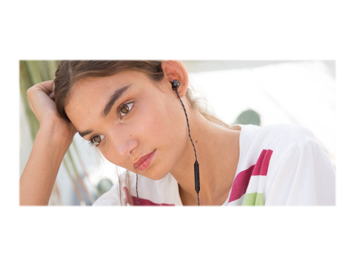 The House of Marley Nesta - Earphones with mic - in-ear - wired - hematite