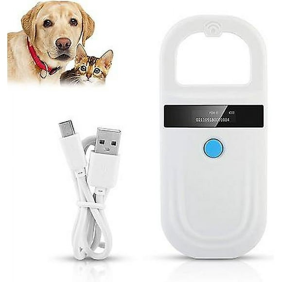 Pet Id Reader, Pet Id Pet Scanner For Animal Tracking With Oled Display, Rechargeable Chip Reader, Pet Chip With Fdx-b (iso11784/11785) And Emid Micro