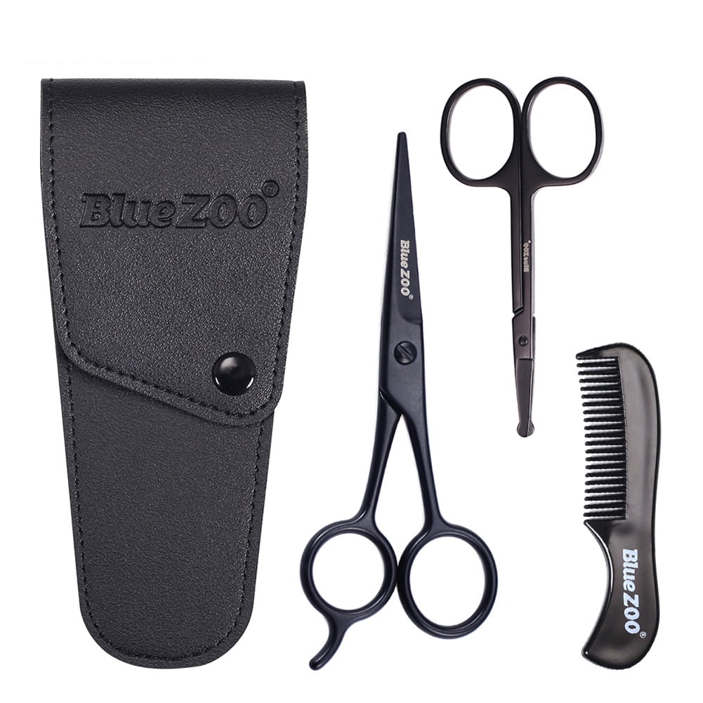 beard trimming scissors kit