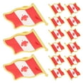 thumbnail image 3 of 25 uds Metal Canadá bandera Pin de solapa bandera nacional de Canadá insignia broches recuerdo de Canadá, 3 of 7