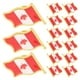 thumbnail image 2 of 25 insignias de metal con la bandera de Canadá., 2 of 7