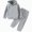 G362-Grey, variant on HFHAPW Girls Boys Hooded Suit Kids Fall Winter Pullover Sweatsuit and Jogging Pants Unisex Tracksuit(Grey,5-6 Y)