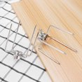 thumbnail image 4 of FrostHike N & N 304 Stainless Steel Rotisserie Meat Forks(1-Pair) - Fits 3\\/16-Inches Hexagon, 1\\/4-Inches Square & 3\\/8-Inches Round Rotisserie Spit Rods, 4 of 5