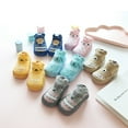 thumbnail image 3 of SPRING PARK Baby Boy Girls Fox Animal Toddlers Socks Shoes Rubber Sole Non-Skid Indoor, 3 of 7