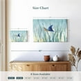 thumbnail image 4 of Elephant Stock Undersea Ray Wall Art - Horizontal Canvas Wall Art - Living Room Wall Decor - Watercolor Animal Canvas - Blue And Beigedecor By Danhui Nai - 12" x 8", 4 of 8