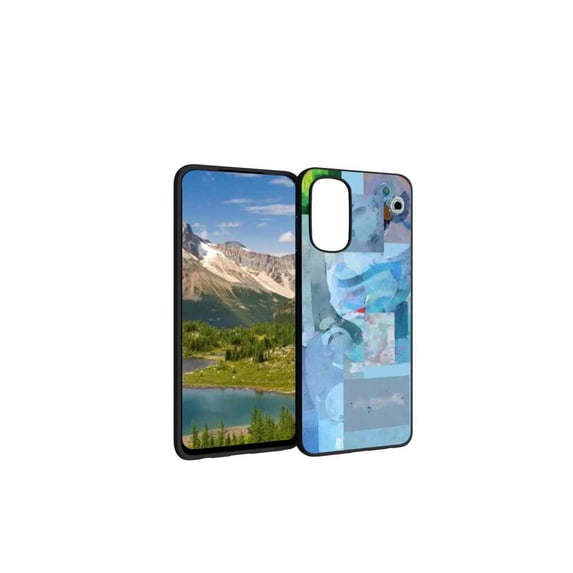 Compatible with Motorola Moto G Stylus 4G 2022 Phone Case, Photo-Collage-Cute-Abstract-Art-10 Case Silicone Protective for Teen Girl Boy Case for Motorola Moto G Stylus 4G 2022