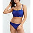 thumbnail image 5 of Women's Pour Moi 13202R Free Spirit Strapless Underwire Recycled Swim Top (Ultramarine 36F), 5 of 6