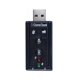 thumbnail image 1 of Tarjeta de sonido externa USB 7.1 - Adaptador de sonido virtual, 1 of 2