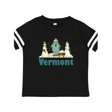 

Inktastic Cute Vermont Snow Kids Gift Toddler Boy or Toddler Girl T-Shirt