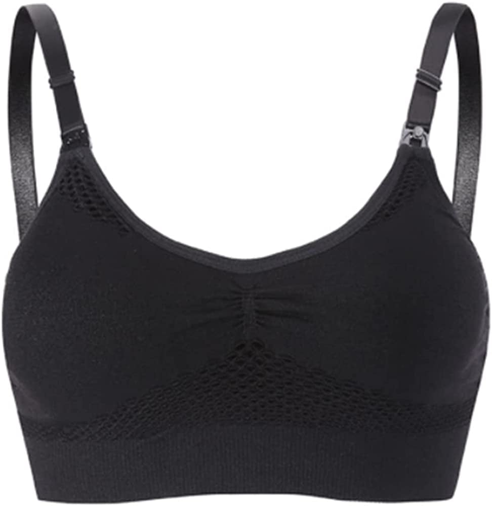 Pumping Bra Hands Free, Adjustable BreastPumps Holding & Nursing Bra