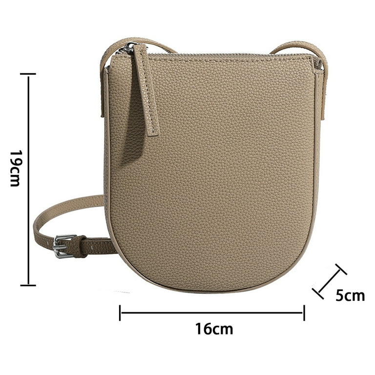 Crossbody Bag for Women Shoulder Bag Cowhide Mobile Phone Bag Small Cross Body Adjustable Shoulder Strap Mobile Bag Cell Phone Wallet Purse for Women ash Walmart
