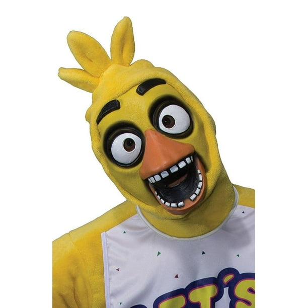 Five Nights at Freddy's Chica Costume 3/4 Mask Adult Standard