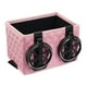 thumbnail image 1 of Portavasos de agua, caja de almacenamiento para automóvil, organizador de asiento de automóvil 2 en 1, caja de papel Rosado, 1 of 7