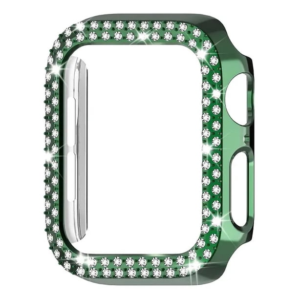 Protector para Pantalla Estilo Diamantes para Apple Watch Ultra/10/9/8/7/6/5/4/3/2/1/SE, Resistente a Rayones