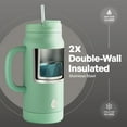 thumbnail image 5 of TAL 64oz Stainless Steel Hudson Tumbler with Straw, Sage, 5 of 9