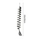 thumbnail image 2 of Adorno de molino de viento de ganchillo | Molinillo de jardín hecho a mano | Atrapasueños decorativo para patio y jardín | Diseño de olas ondulantes, 2 of 6