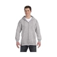 thumbnail image 1 of Hanes Men's Light Steel Full-Zipper Hoodie, Style F280, 1 of 1