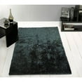 thumbnail image 3 of Amazing Rugs, LLC. Fuzzy Shaggy Hand Tufted Area Rug Two Tone Blue 8' x 11' 8' x 10', 3 of 5
