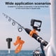 thumbnail image 4 of Montaje Elástico La Banda Envoltura Flexible para DJI Action 5 Pro Insta360 () Naranja, 4 of 9