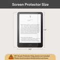 thumbnail image 2 of Protector de pantalla CoBak antideslumbrante mate para Kindle Paperwhite, 2 of 8
