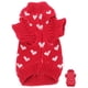 thumbnail image 5 of GOOHOCHY Suéter para perro, ropa para perro pequeño, suéter para mascota, estampado de corazón, ropa decorativa para perro pequeño (talla S), 5 of 8