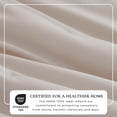 thumbnail image 3 of Solid Quilt Set - Lightweight, Soft, All-Season - 3-Piece Reversible Dot Stitched Bedding Set (King / California King, Bone), 3 of 6