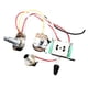 thumbnail image 3 of Juego de arnés de cableado para guitarra, circuito metálico, volumen y tono eléctrico profesional. 5 vías, 3 of 9