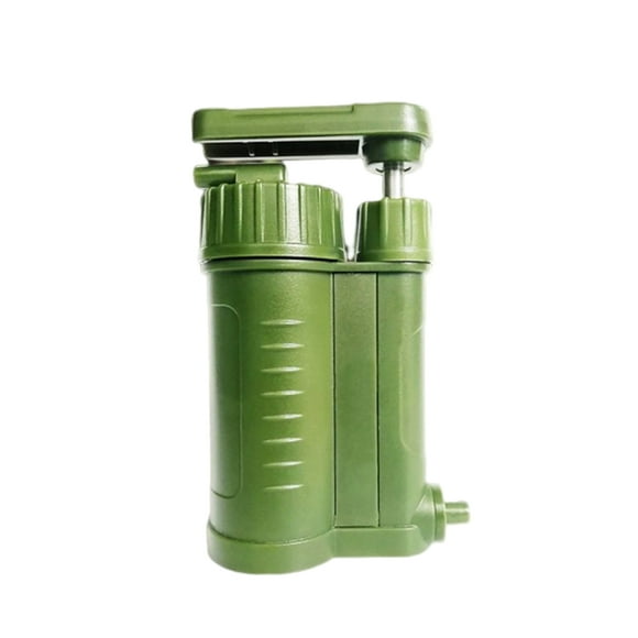 Eigraketly Filtro de agua resistente, ligero, fácil de usar, herramientas de purificación suave, artículos deportivos giratorios, senderismo al aire Kits de desorden para acampar Eigraketly OD029747-00