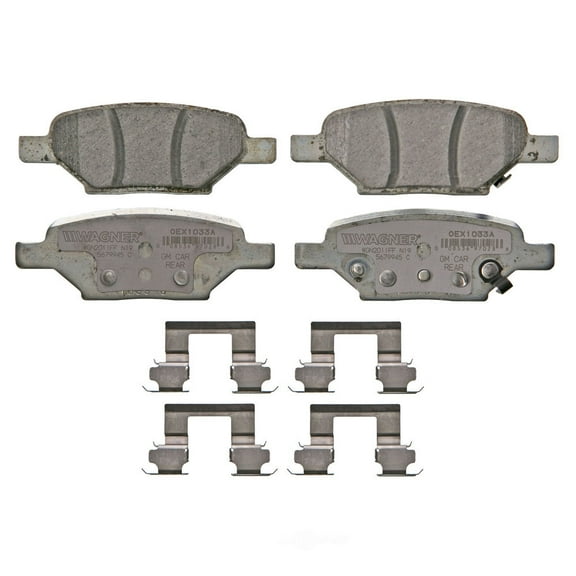 Disc Brake Pad Set Fits select: 2004-2012 CHEVROLET MALIBU, 2005-2009 CHEVROLET COBALT
