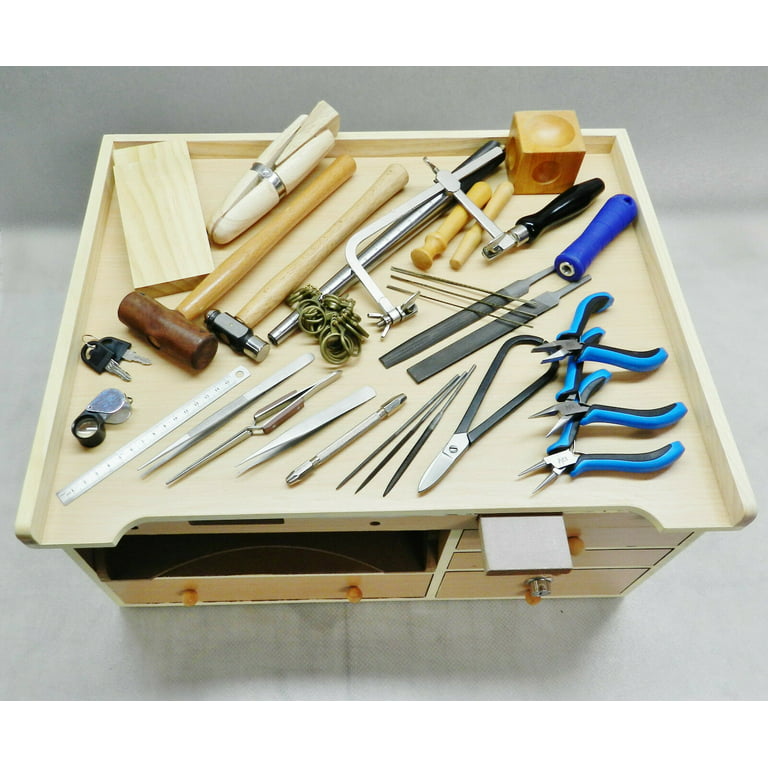 Jewelry Making Workbench & Tools Set of 30 - Bench and Basics to Make  Jewelry