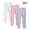 Purple, variant on BRGZLK 3 Pack High Waist Thin Leggings for Girl Baby Fall Fashion Solid Color Ankle Length Athletic Yoga Pants Mint Green 6-7 Years
