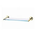 thumbnail image 3 of Kingston Brass BA2719SN Milano Glass Shelf, Satin Nickel, 3 of 6