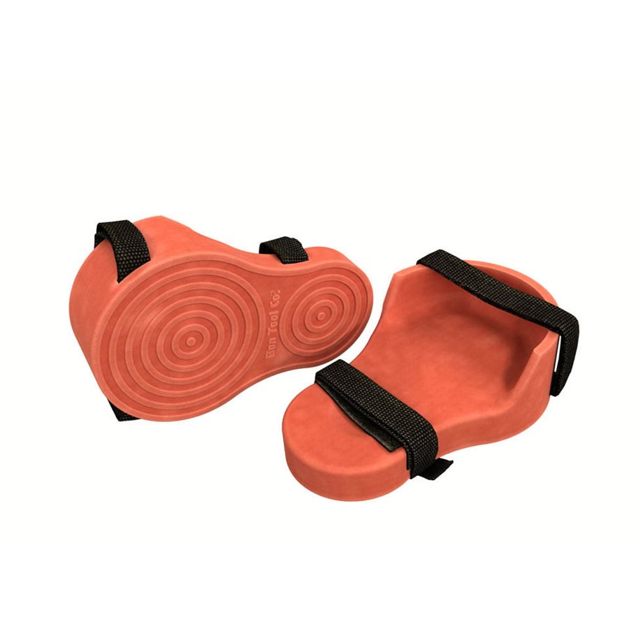 Bon 12109 Knee Pads Rubber W/Velcro Straps (Pr)