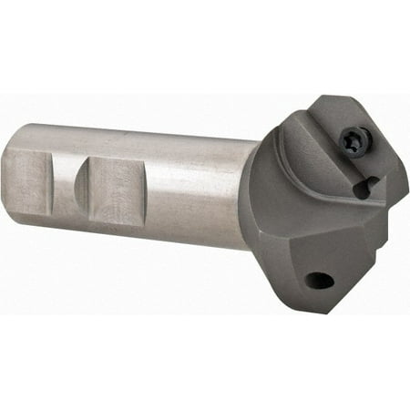 

Everede Tool 45° Lead Angle 0.688 to 1.471 Cut Diam 3/4 Shank Diam Indexable & Chamfer End Mill