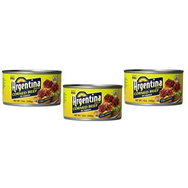 argentina corned beef, 12 ounce 6 pack