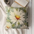thumbnail image 3 of YINGXI Spring Summer Pillow Covers Daisy Family is Everything Summer Decoration Decorative Throw Pillow Covers Home Decor 22x22in, 3 of 5