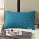 thumbnail image 1 of Núcleo de almohada de grado hotelero | Almohada de Cama de Soporte Suave | Tela ecológica | Relleno de felpa | Adecuado para personas que duermen boca abajo | Blanco Gris Azul | 48x74cm | 600g, 1 of 6