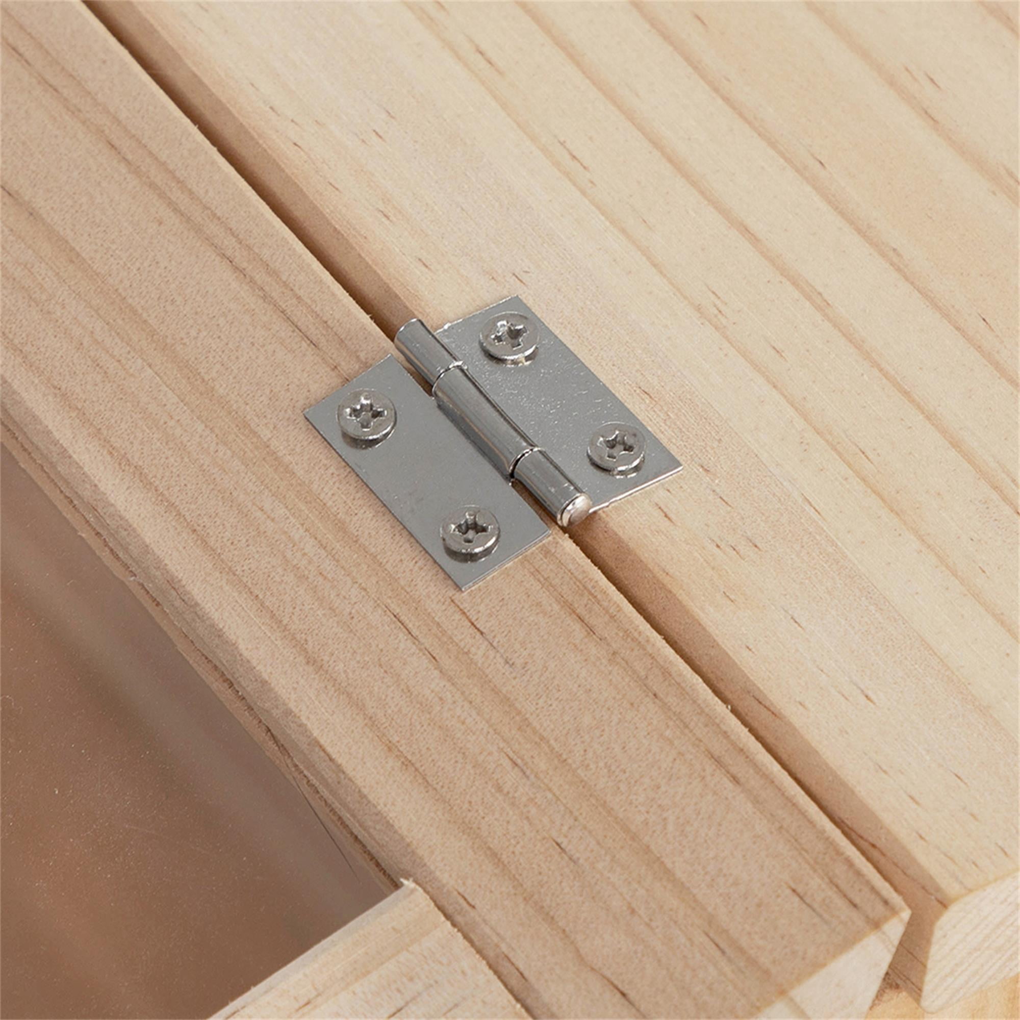 resenkos 31" Guinea Pig Cage Hamster Pet Cages for Small Animals Hutch House (Decoration in cages not included), Beige