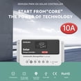 thumbnail image 1 of 12V24V 10A PWM Solar Controller Automatic Solar Controller Lead-Acid Battery, 1 of 13