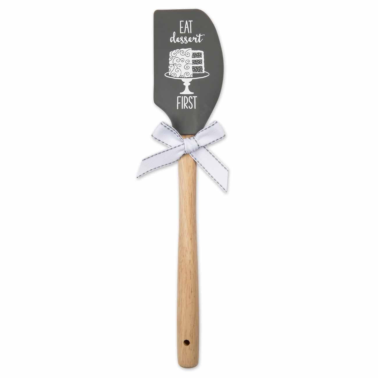 Icon Friends Spice Things Up Brownlow Gifts Silicone Spatula with Wooden Handle 