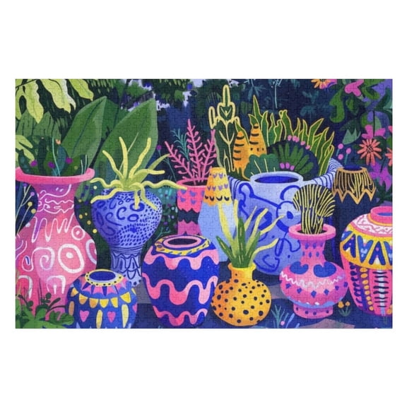 Puzzles for Adults 300 Pieces - Pottery Challenging High Difficulty Jigsaw Puzzle,Great Gift for Jigsaw Lovers for Family Fun & Couples