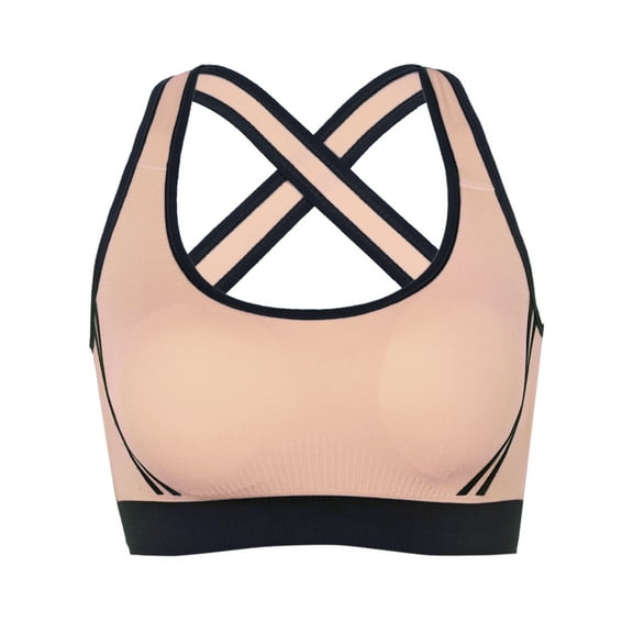 DODOING Women's Activewear Sports Bras Sports Bras Removable Padded Support for Workout Fitness Yoga Bra Size S-XL