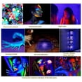 thumbnail image 4 of Barra De Luz LED Morada Alimentada Por USB, Lámpara De Tira Magnética Morada Alimentada Por USB Para Pintura Corporal, Decoración De Fiesta, Color Negro, 4 of 7
