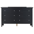 thumbnail image 6 of Glory Furniture Primo 6-Drawers Bedroom Dresser in Black, 6 of 6